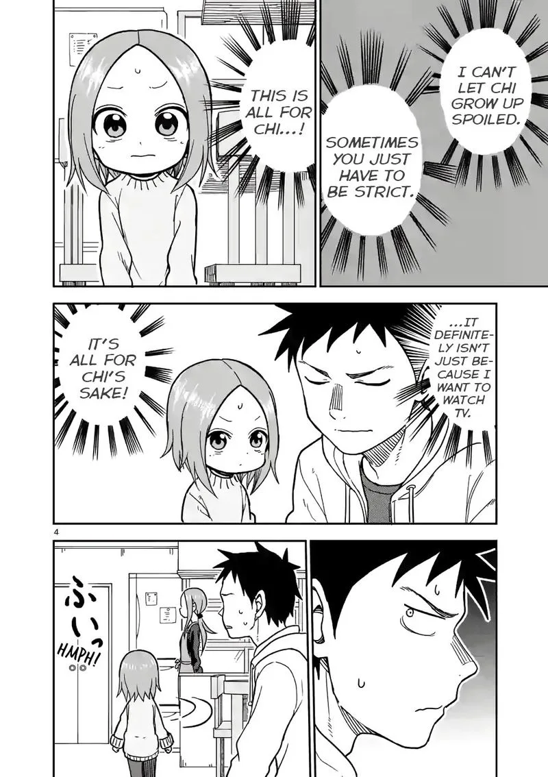 Karakai Jouzu no (Moto) Takagi-san Chapter 126 page 4