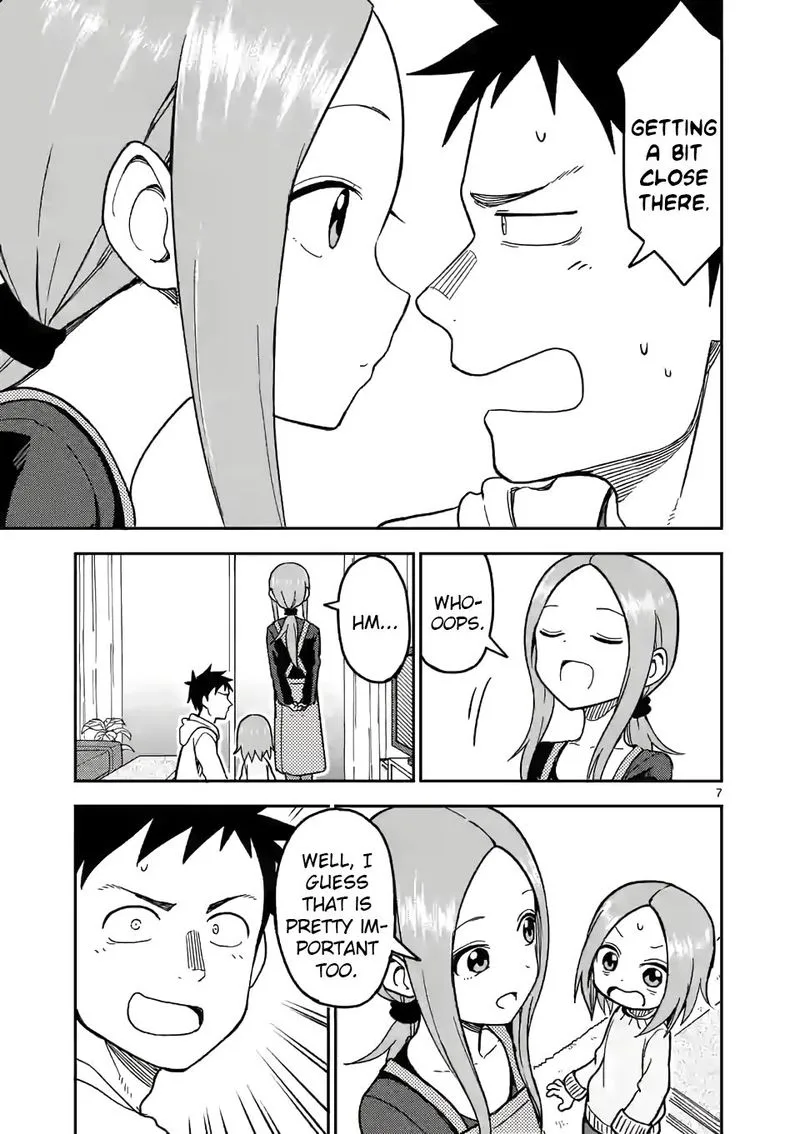 Karakai Jouzu no (Moto) Takagi-san Chapter 126 page 7