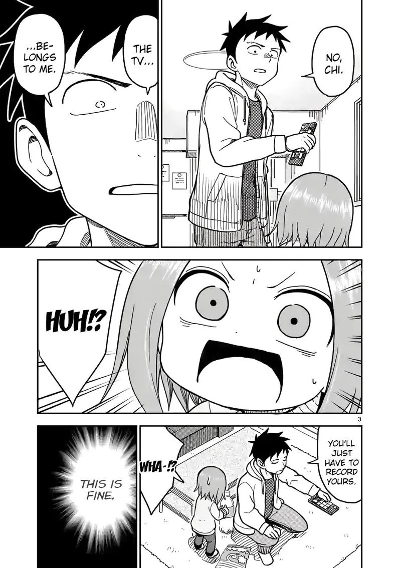 Karakai Jouzu no (Moto) Takagi-san Chapter 126 page 3