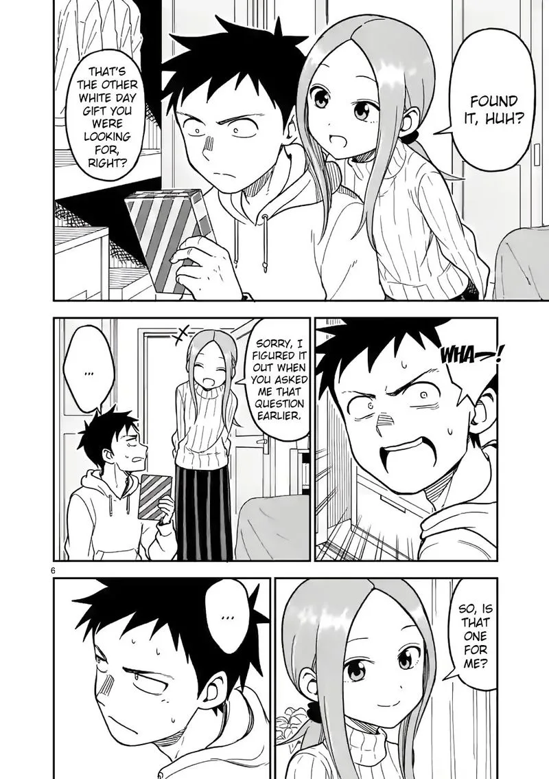 Karakai Jouzu no (Moto) Takagi-san Chapter 127 page 6