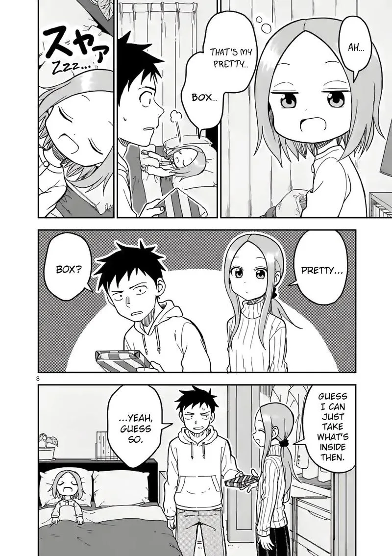 Karakai Jouzu no (Moto) Takagi-san Chapter 127 page 8