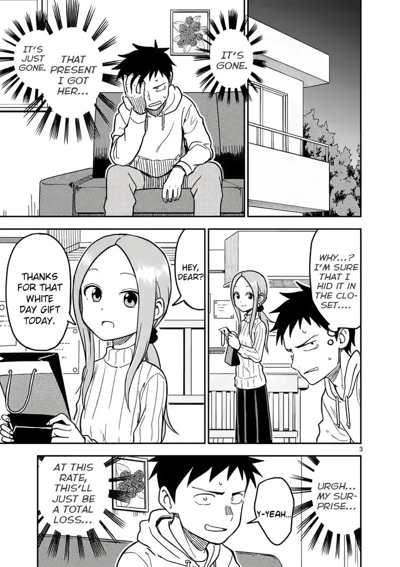 Karakai Jouzu no (Moto) Takagi-san Chapter 127 page 3