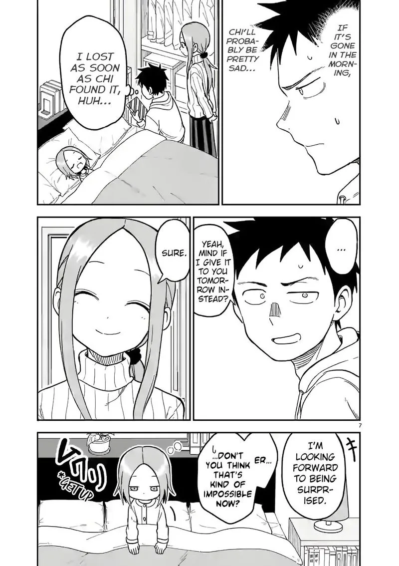Karakai Jouzu no (Moto) Takagi-san Chapter 127 page 7