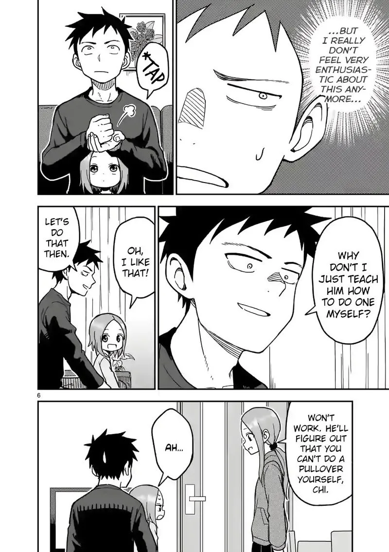 Karakai Jouzu no (Moto) Takagi-san Chapter 128 page 6
