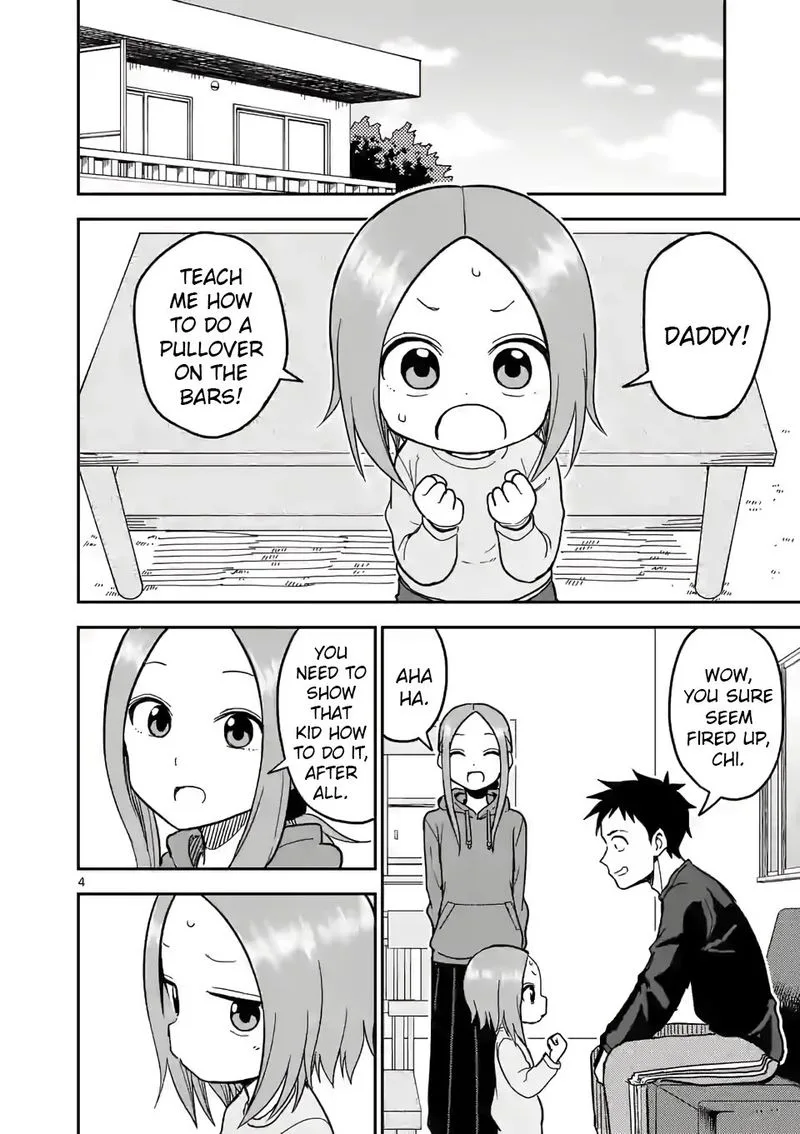 Karakai Jouzu no (Moto) Takagi-san Chapter 128 page 4
