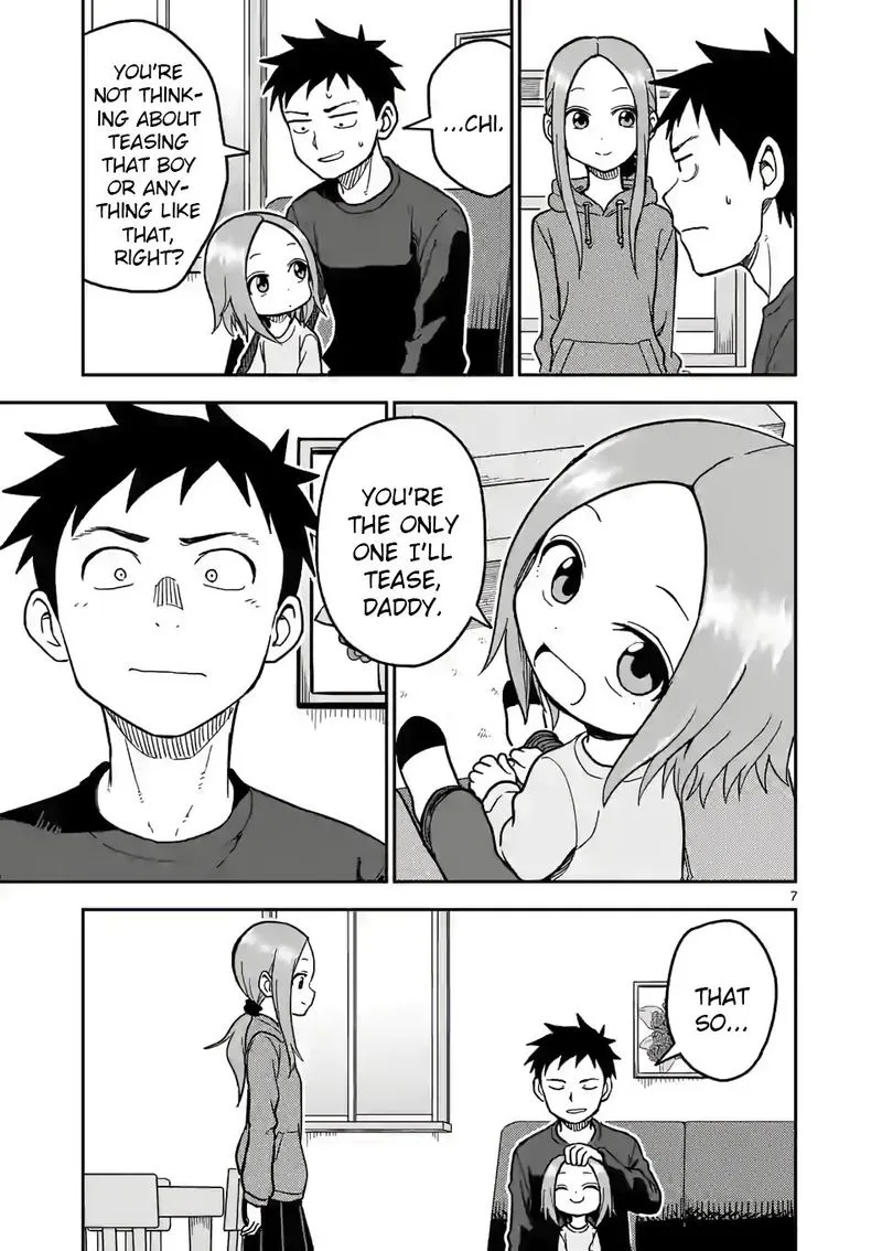 Karakai Jouzu no (Moto) Takagi-san Chapter 128 page 7