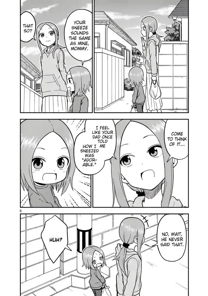 Karakai Jouzu no (Moto) Takagi-san Chapter 129 page 6