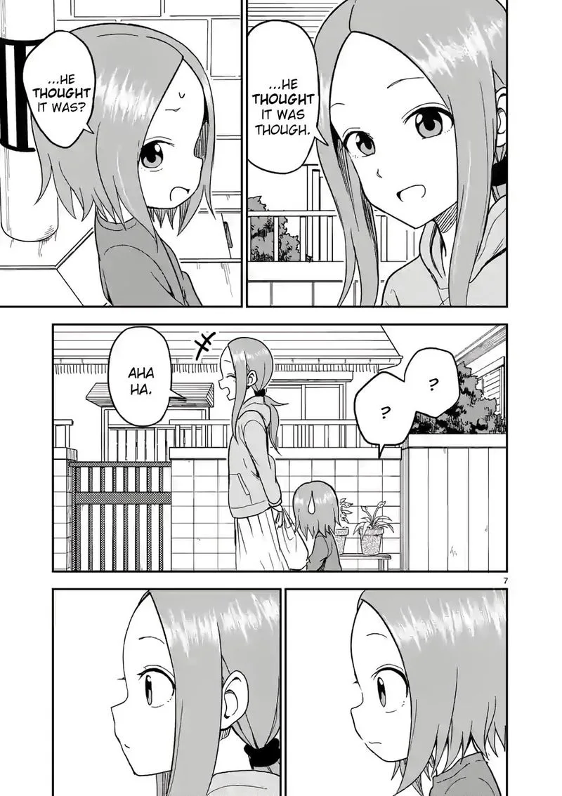 Karakai Jouzu no (Moto) Takagi-san Chapter 129 page 7