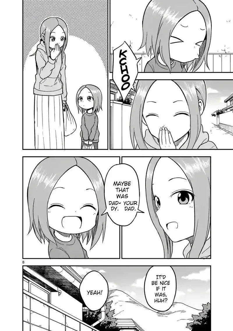 Karakai Jouzu no (Moto) Takagi-san Chapter 129 page 8
