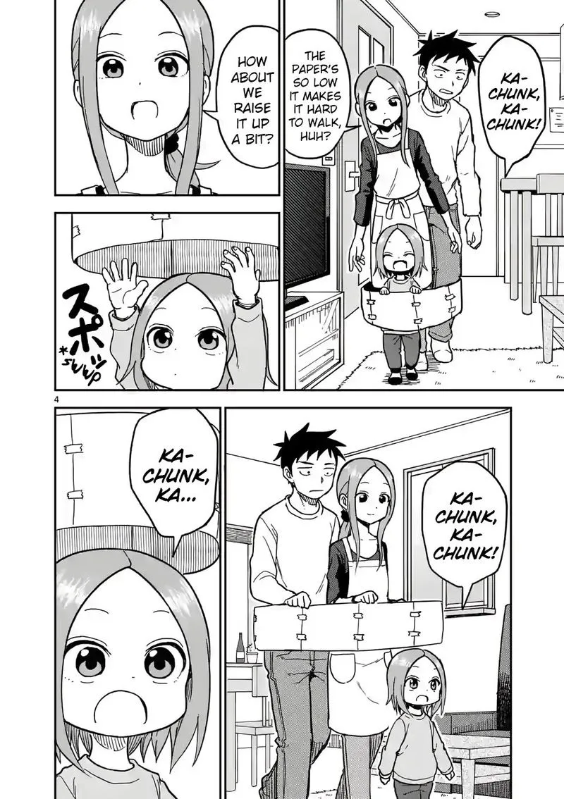Karakai Jouzu no (Moto) Takagi-san Chapter 131 page 4