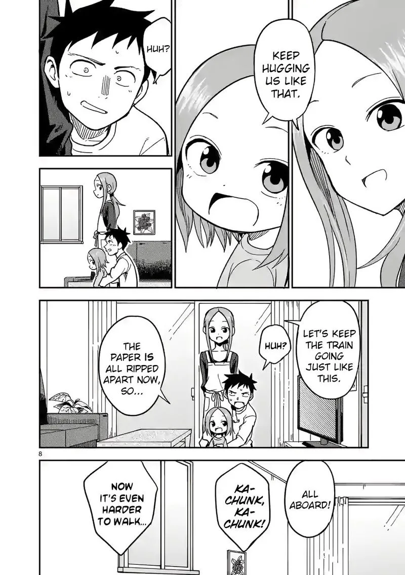 Karakai Jouzu no (Moto) Takagi-san Chapter 131 page 8