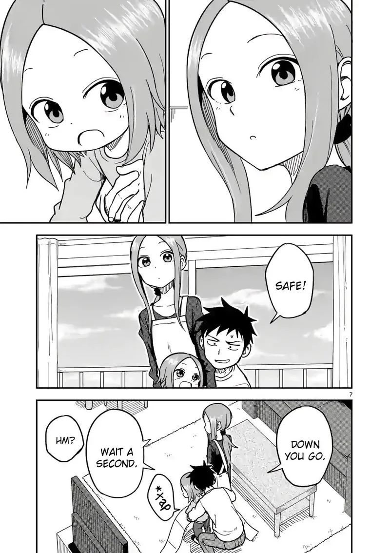 Karakai Jouzu no (Moto) Takagi-san Chapter 131 page 7