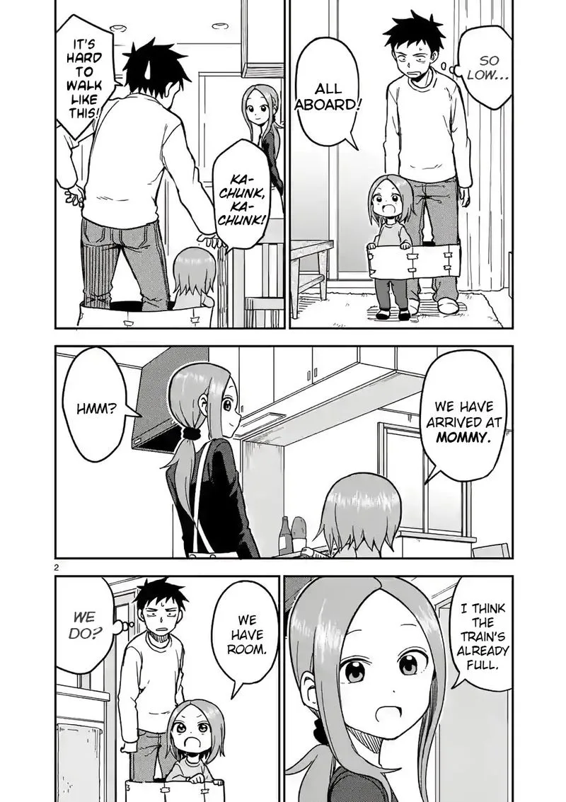 Karakai Jouzu no (Moto) Takagi-san Chapter 131 page 2