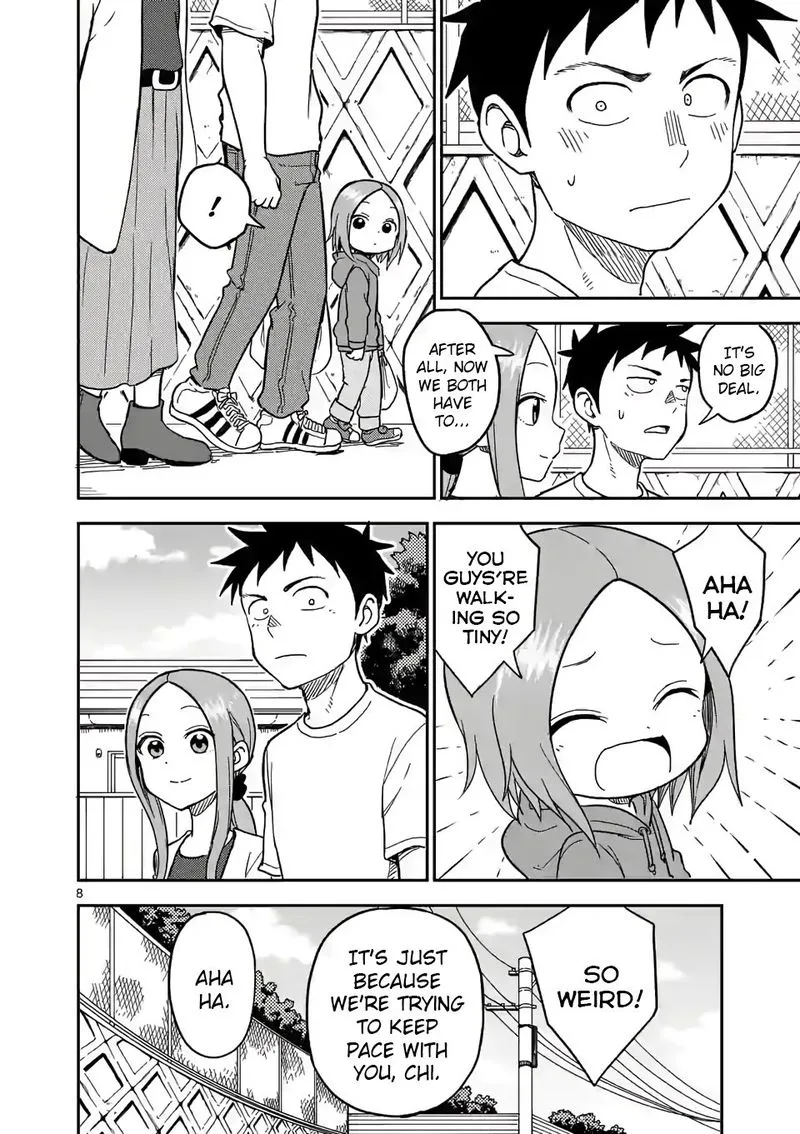 Karakai Jouzu no (Moto) Takagi-san Chapter 132 page 8