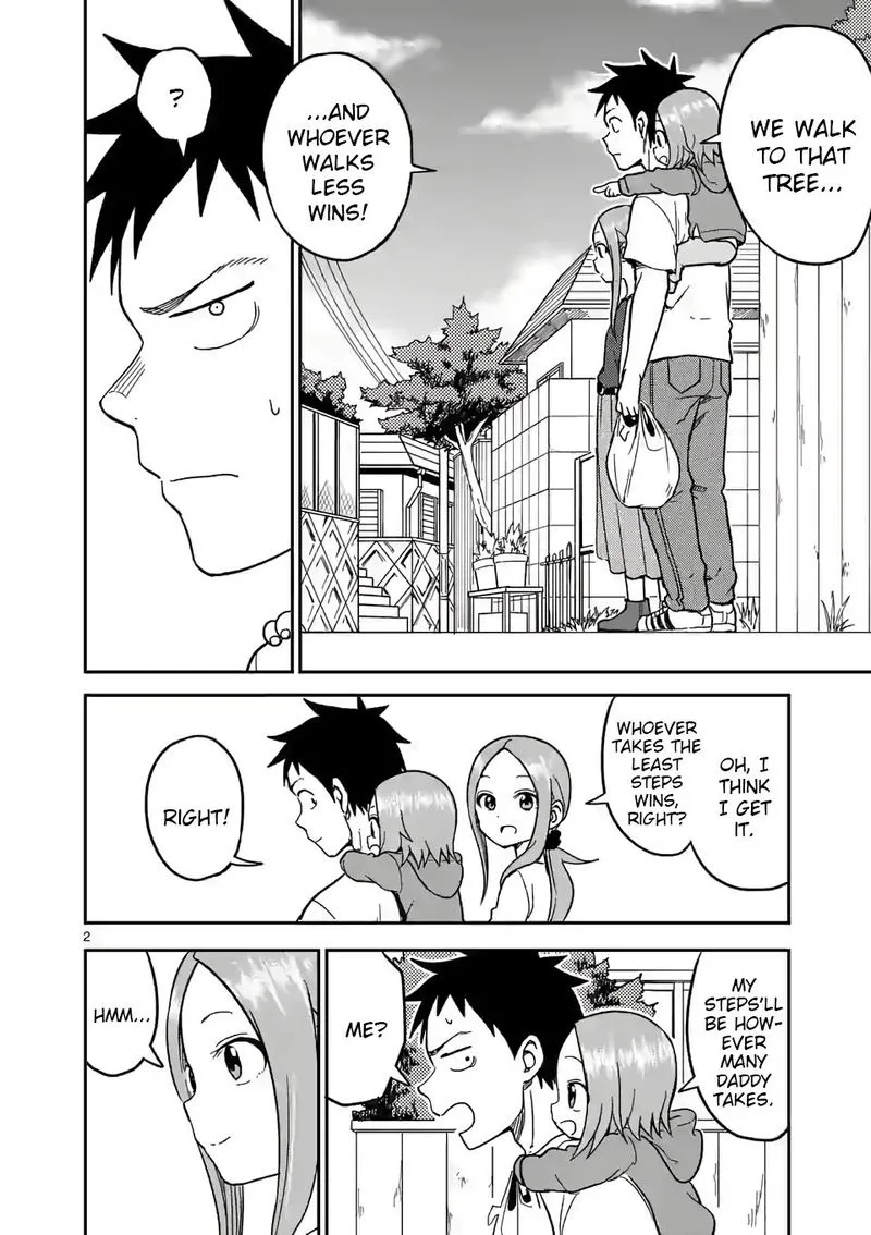 Karakai Jouzu no (Moto) Takagi-san Chapter 132 page 2