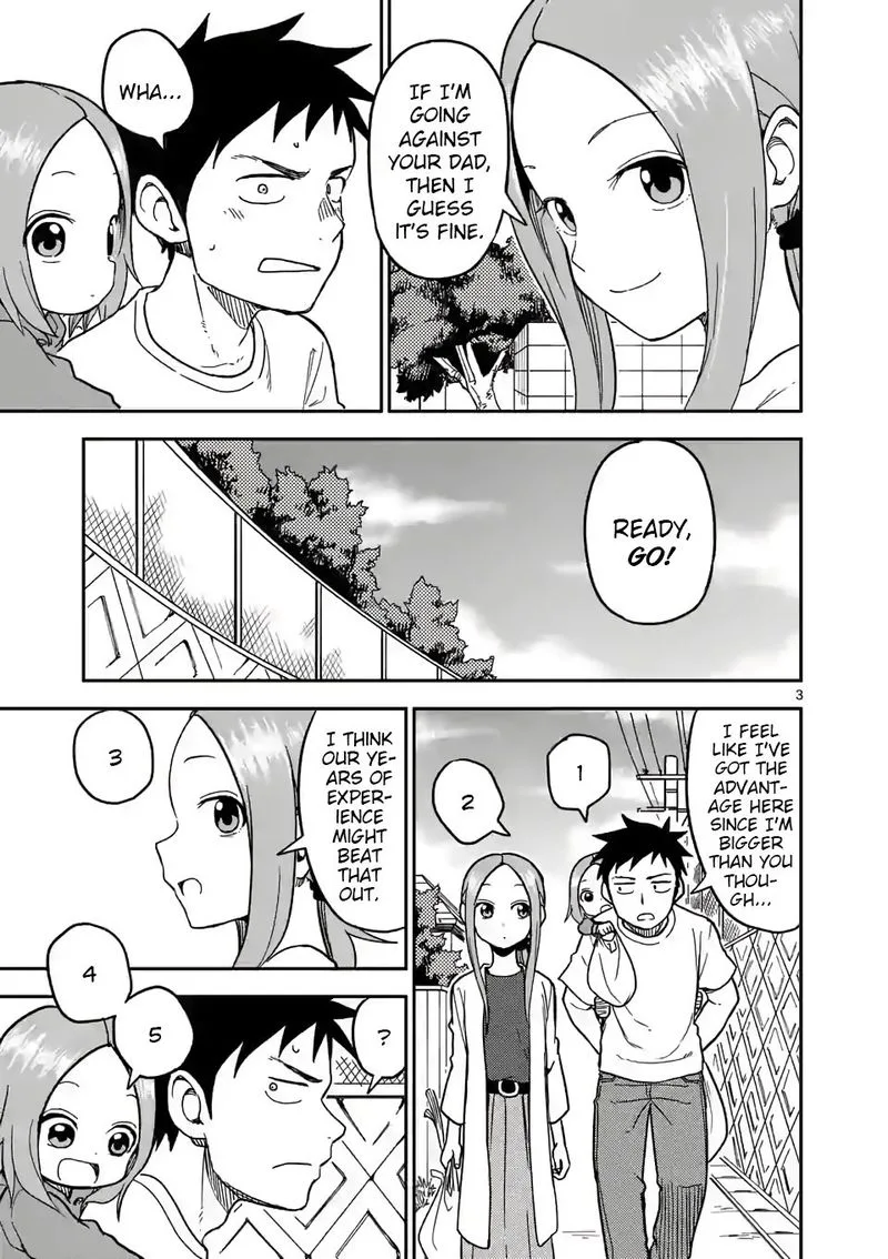 Karakai Jouzu no (Moto) Takagi-san Chapter 132 page 3
