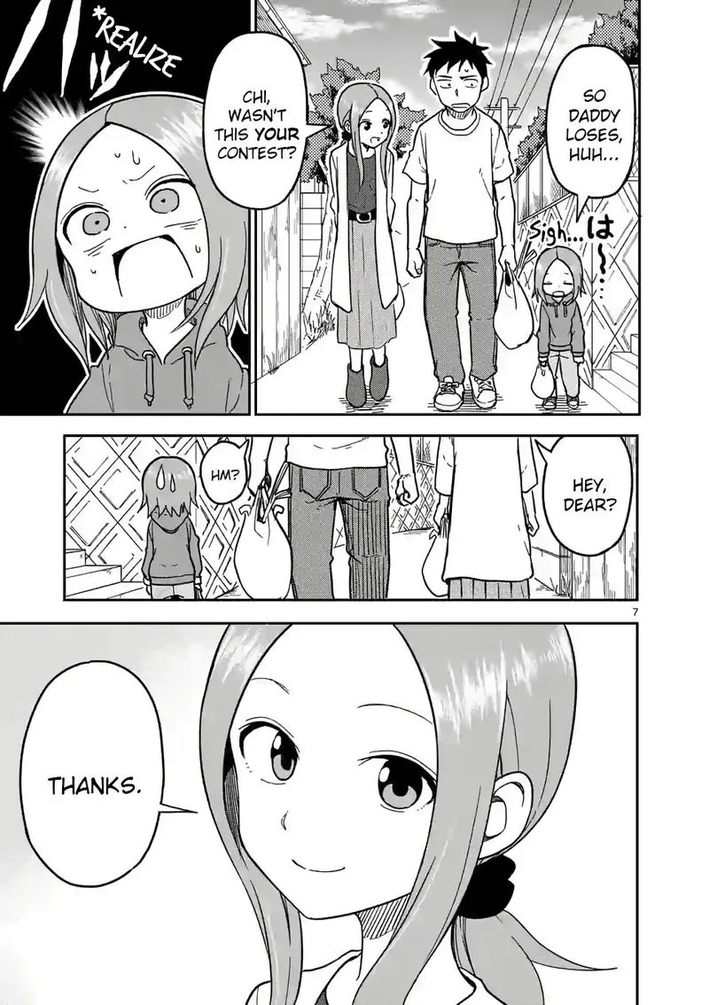 Karakai Jouzu no (Moto) Takagi-san Chapter 132 page 7