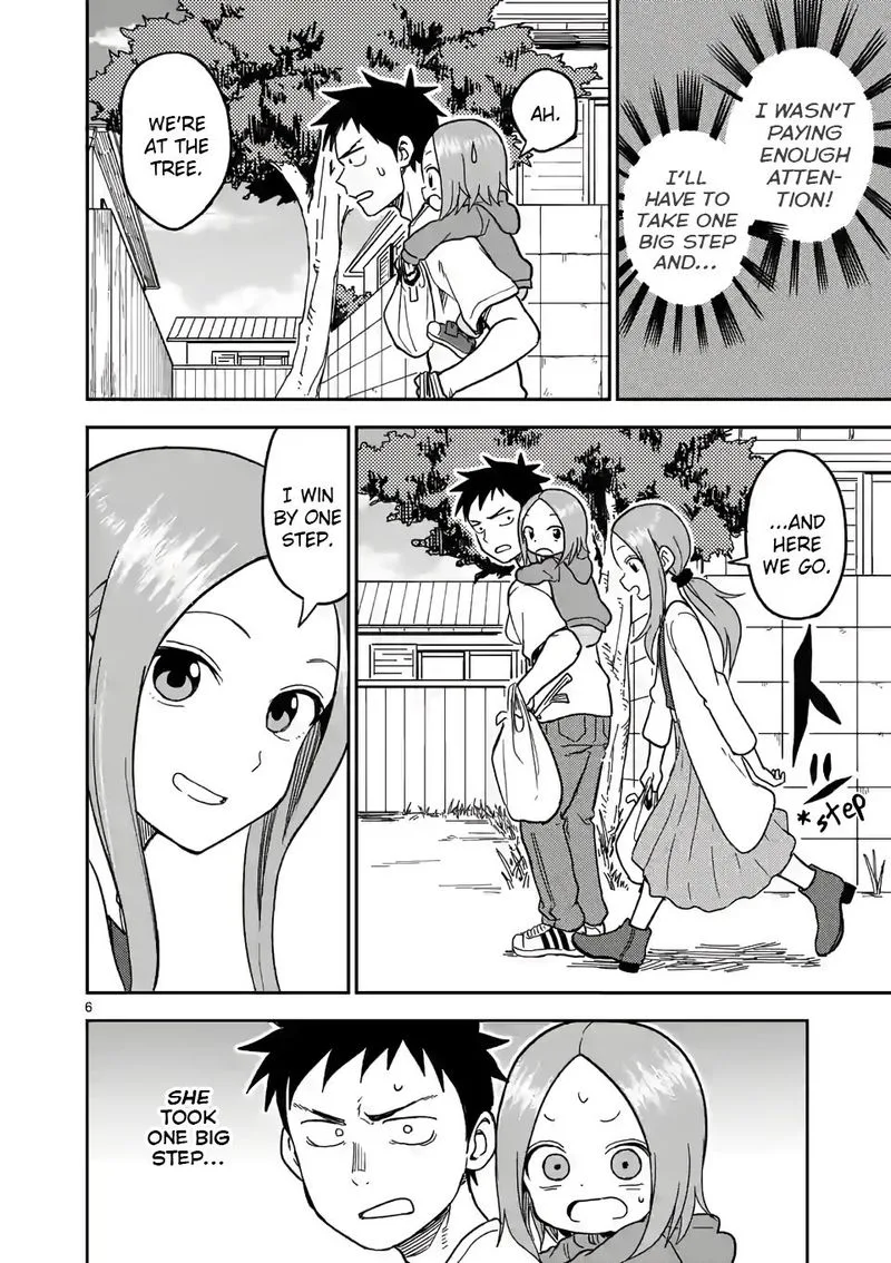Karakai Jouzu no (Moto) Takagi-san Chapter 132 page 6