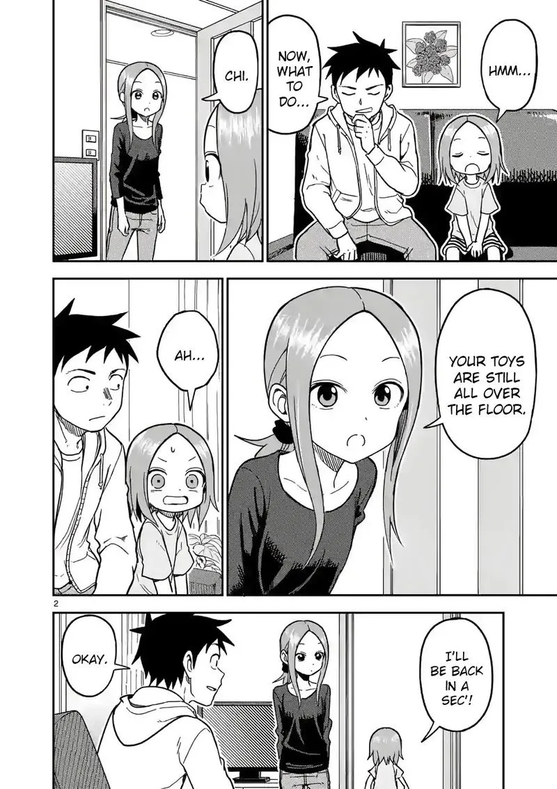 Karakai Jouzu no (Moto) Takagi-san Chapter 133 page 2