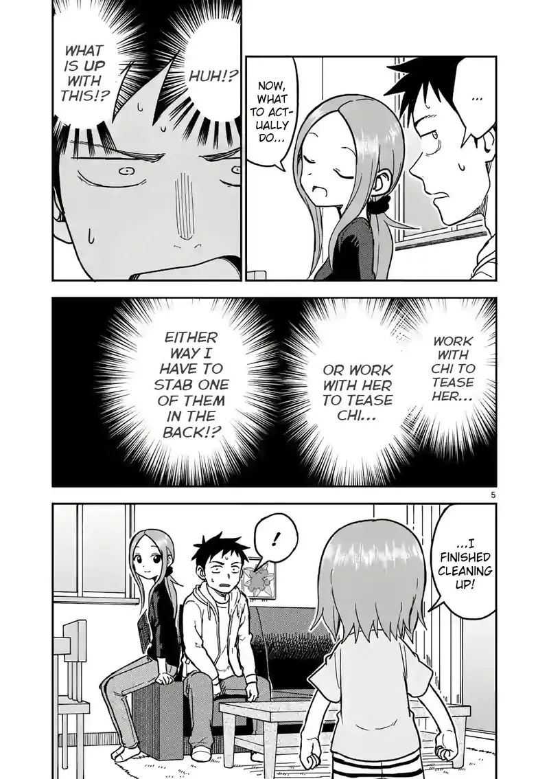 Karakai Jouzu no (Moto) Takagi-san Chapter 133 page 5