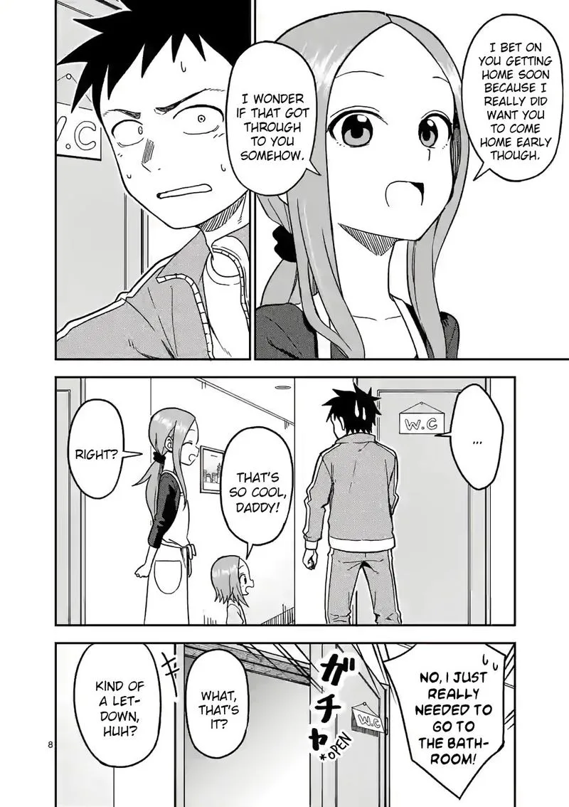 Karakai Jouzu no (Moto) Takagi-san Chapter 134 page 8