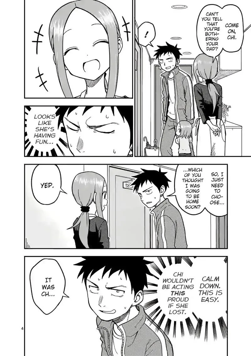 Karakai Jouzu no (Moto) Takagi-san Chapter 134 page 4