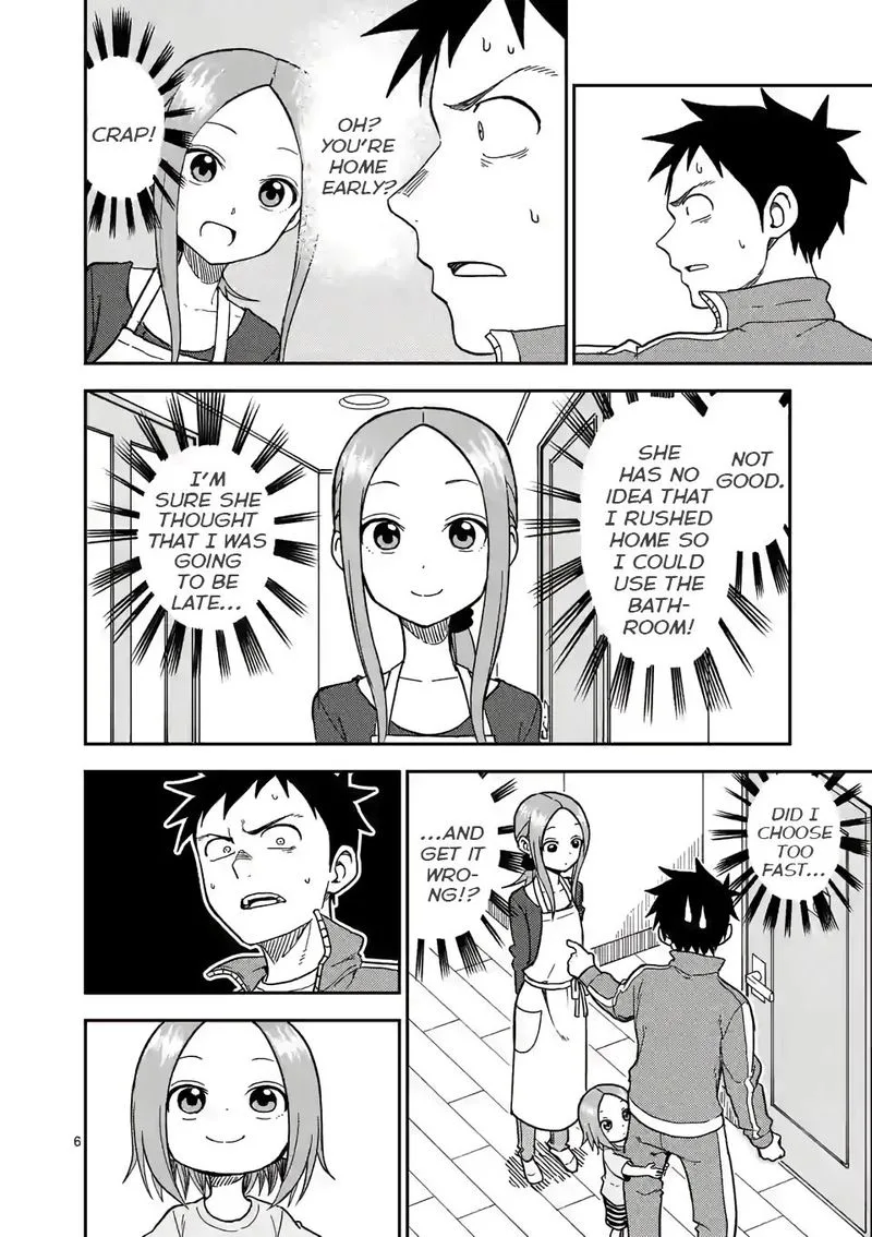 Karakai Jouzu no (Moto) Takagi-san Chapter 134 page 6