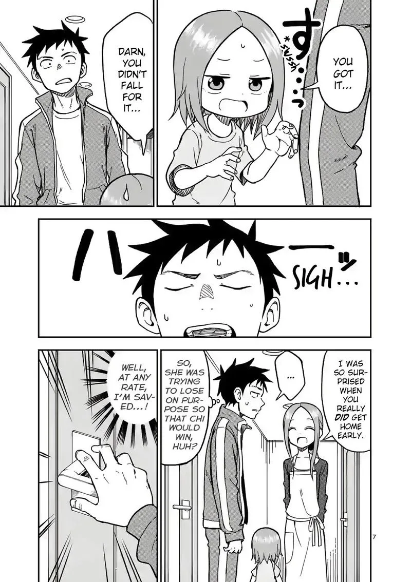 Karakai Jouzu no (Moto) Takagi-san Chapter 134 page 7