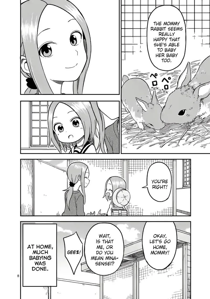 Karakai Jouzu no (Moto) Takagi-san Chapter 135 page 8