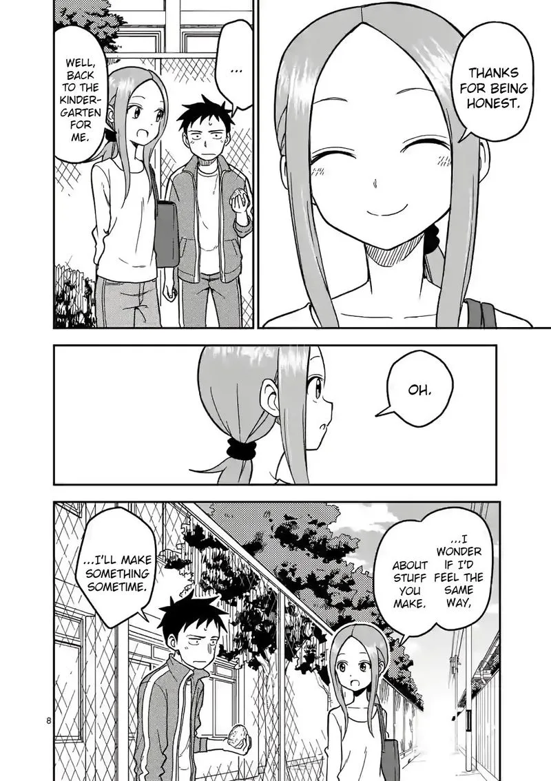 Karakai Jouzu no (Moto) Takagi-san Chapter 136 page 8