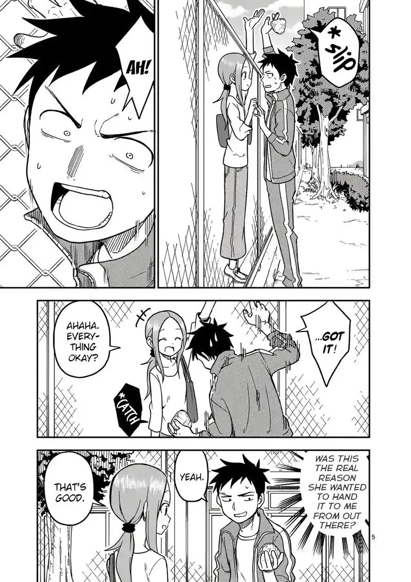 Karakai Jouzu no (Moto) Takagi-san Chapter 136 page 5