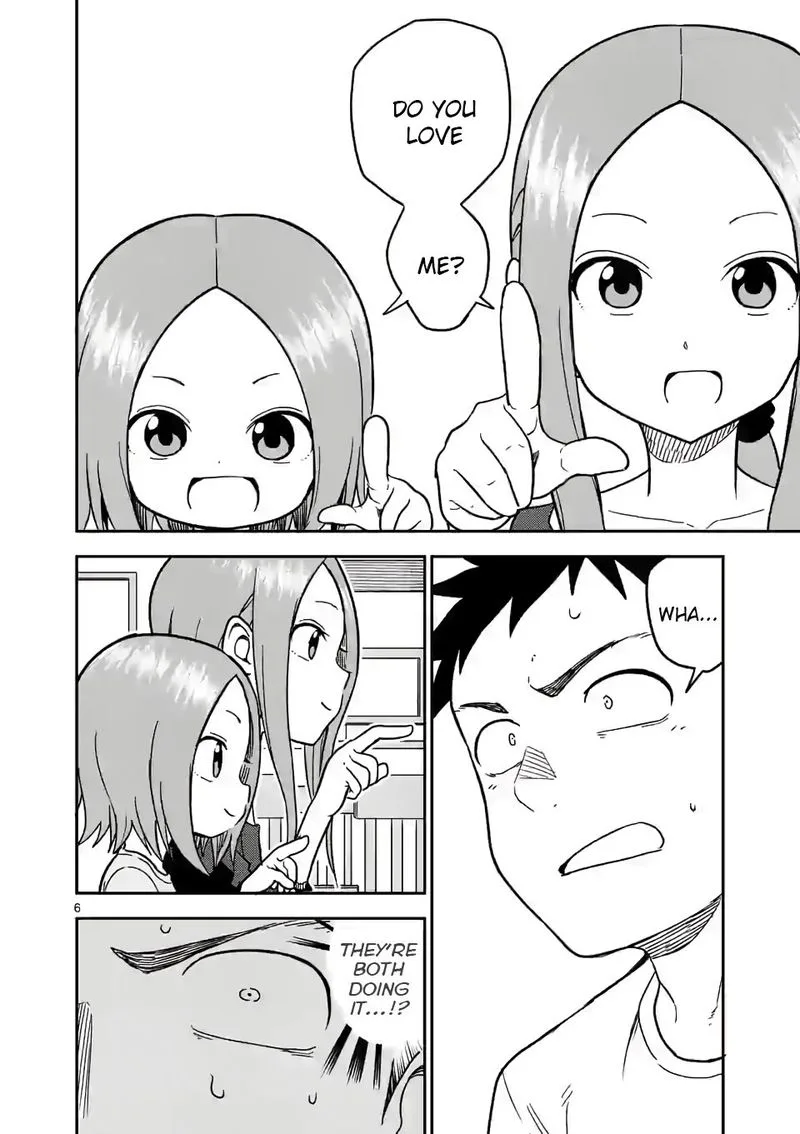 Karakai Jouzu no (Moto) Takagi-san Chapter 137 page 6