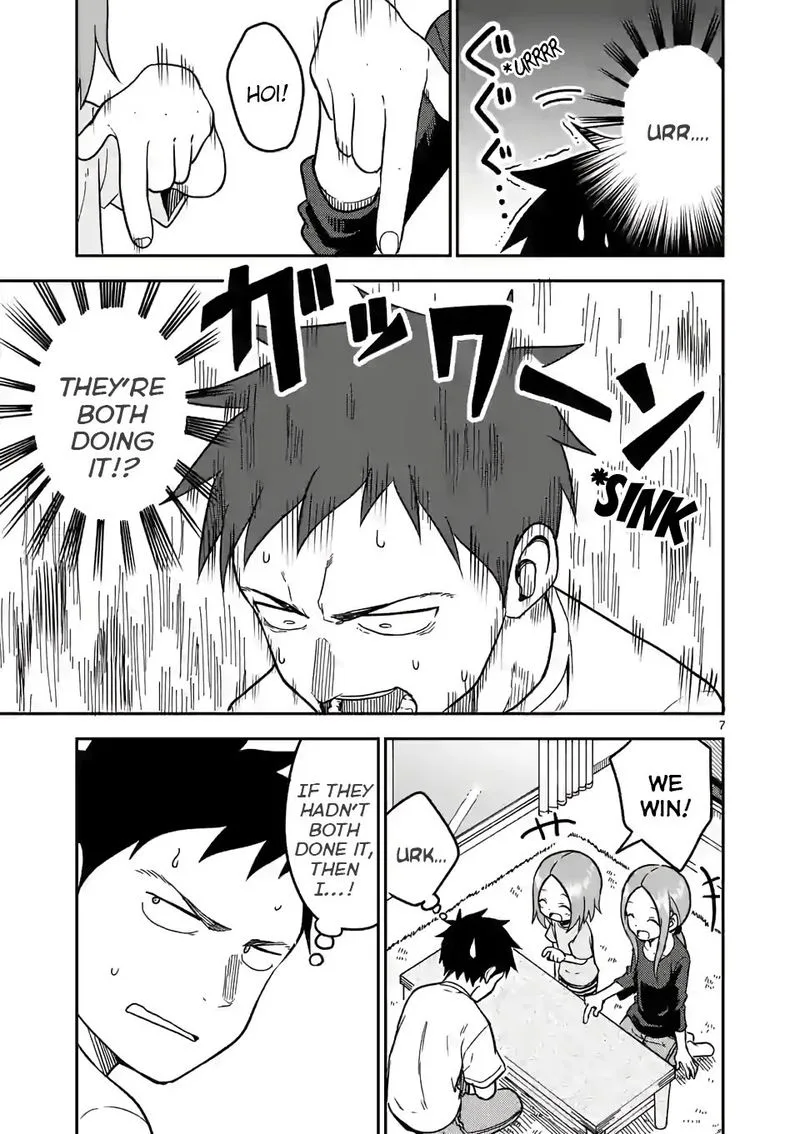 Karakai Jouzu no (Moto) Takagi-san Chapter 137 page 7