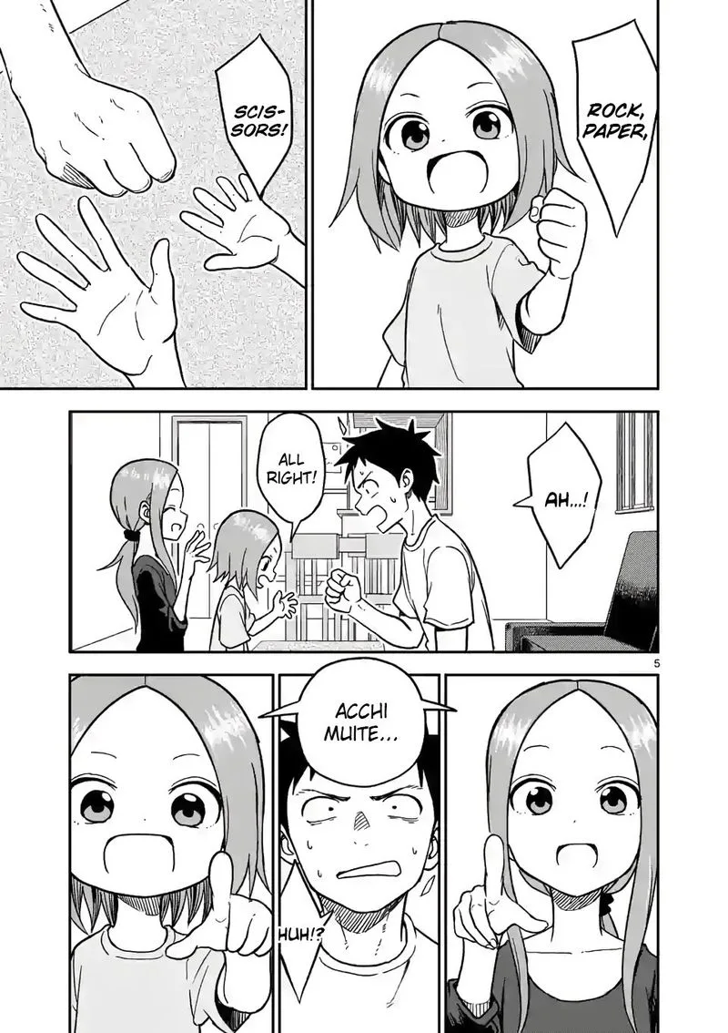 Karakai Jouzu no (Moto) Takagi-san Chapter 137 page 5