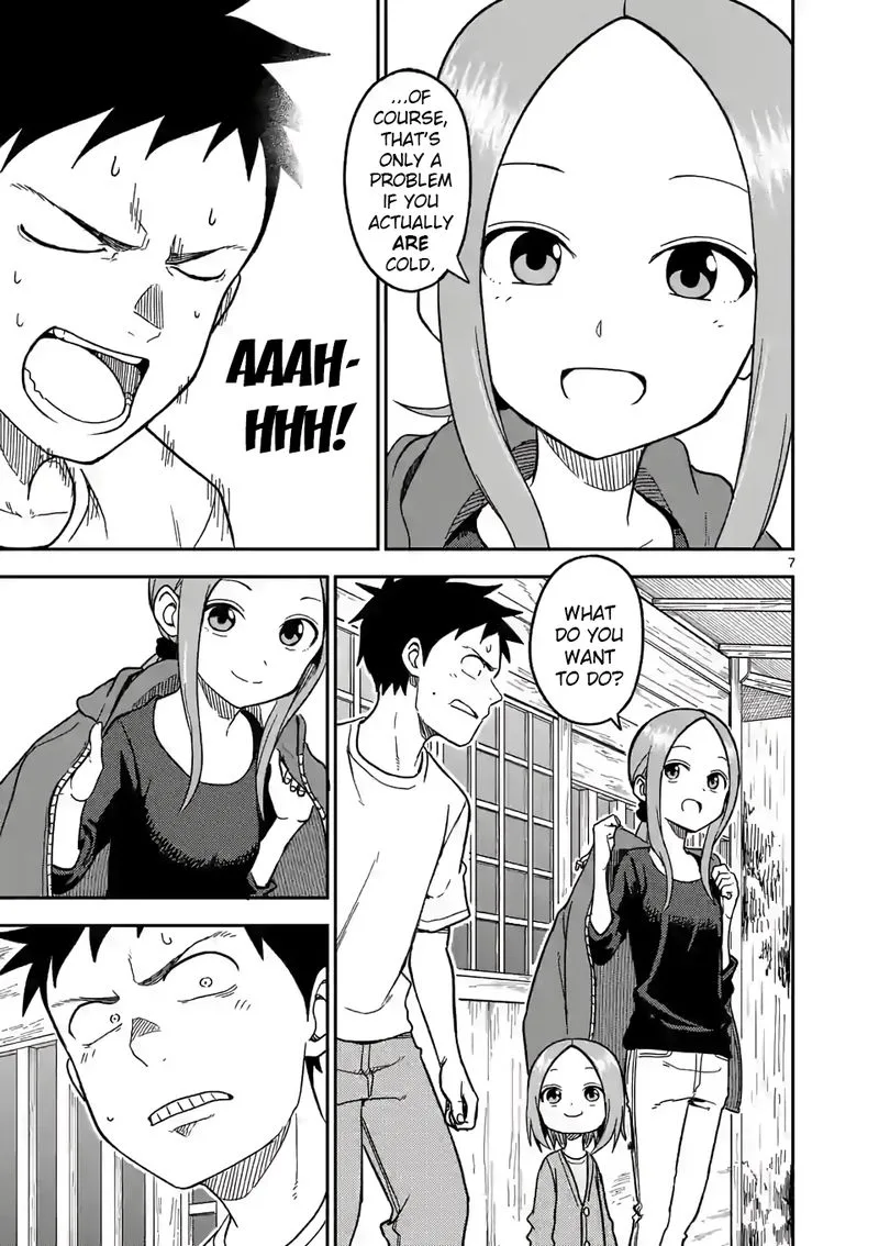 Karakai Jouzu no (Moto) Takagi-san Chapter 138 page 7