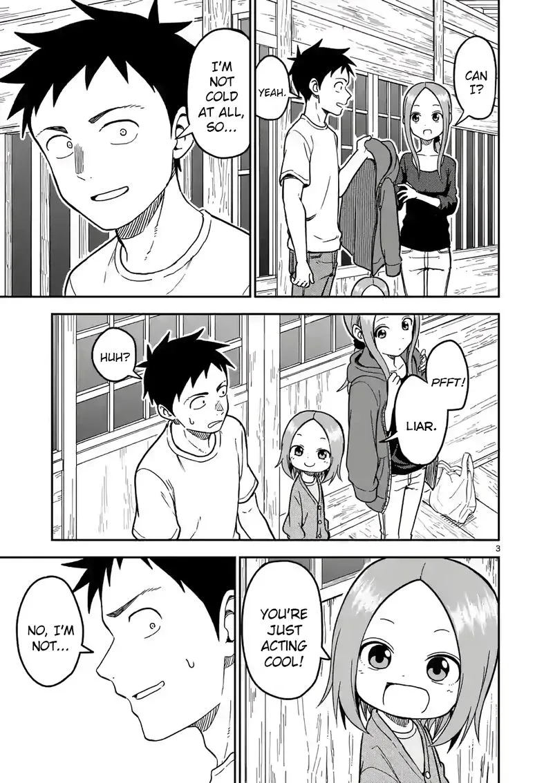 Karakai Jouzu no (Moto) Takagi-san Chapter 138 page 3