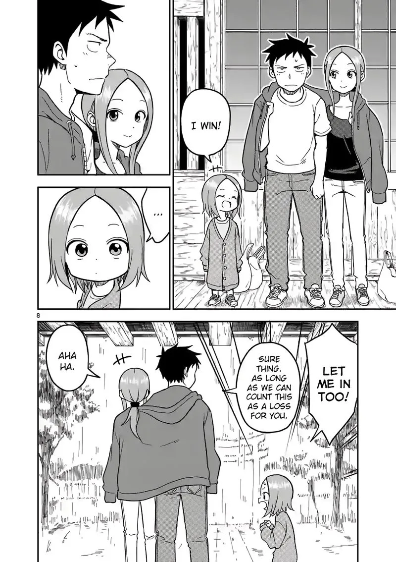 Karakai Jouzu no (Moto) Takagi-san Chapter 138 page 8
