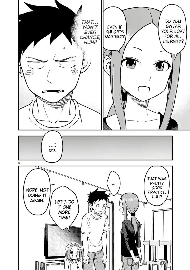 Karakai Jouzu no (Moto) Takagi-san Chapter 139 page 8