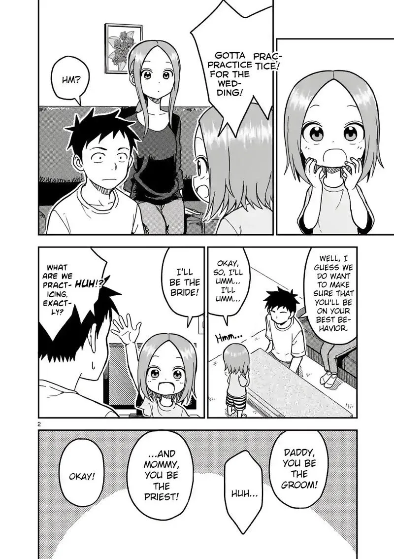 Karakai Jouzu no (Moto) Takagi-san Chapter 139 page 2