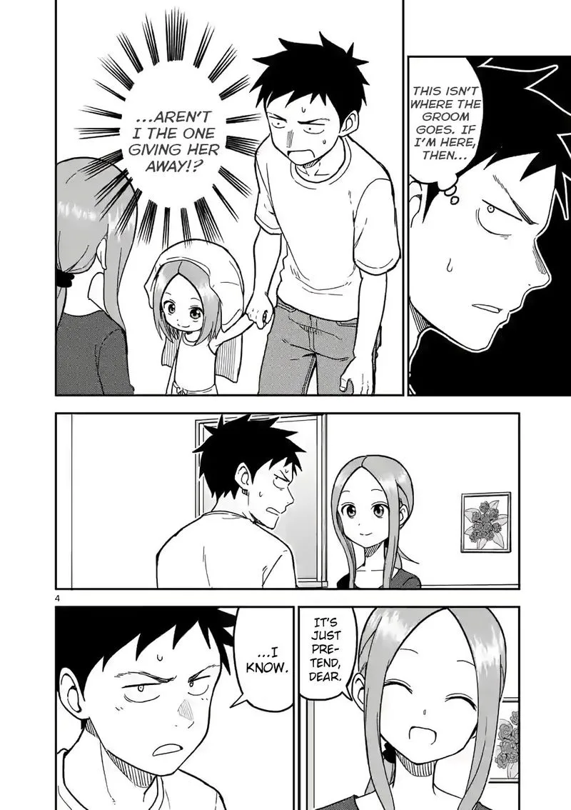 Karakai Jouzu no (Moto) Takagi-san Chapter 139 page 4
