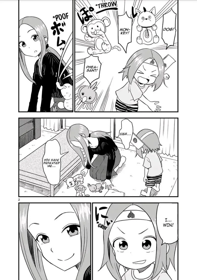 Karakai Jouzu no (Moto) Takagi-san Chapter 14 page 2