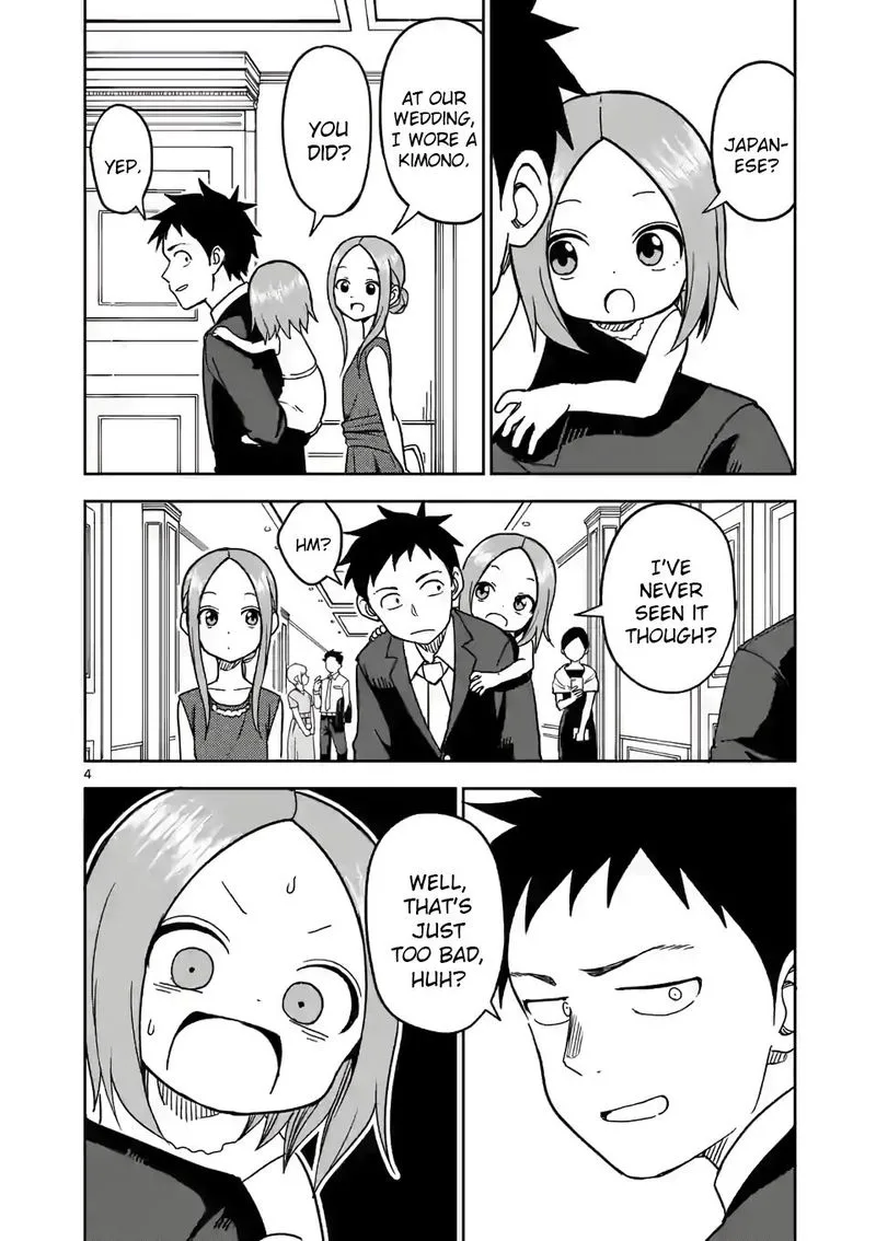 Karakai Jouzu no (Moto) Takagi-san Chapter 140 page 4