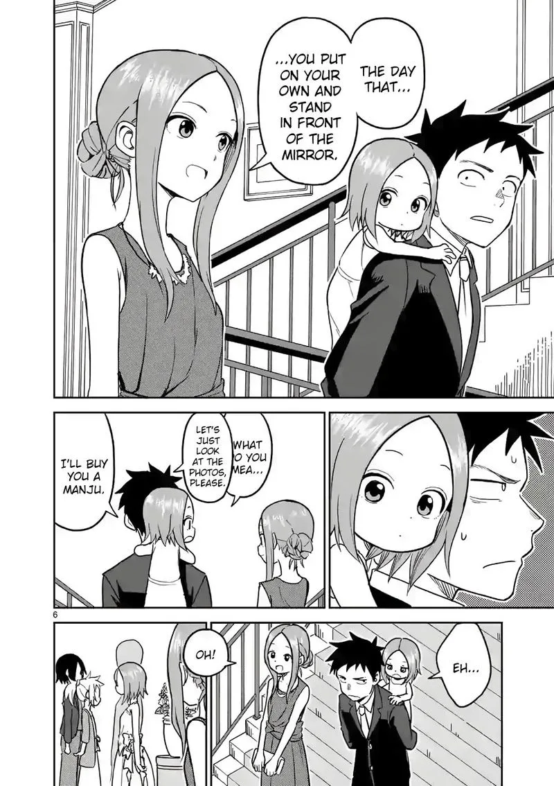 Karakai Jouzu no (Moto) Takagi-san Chapter 140 page 6