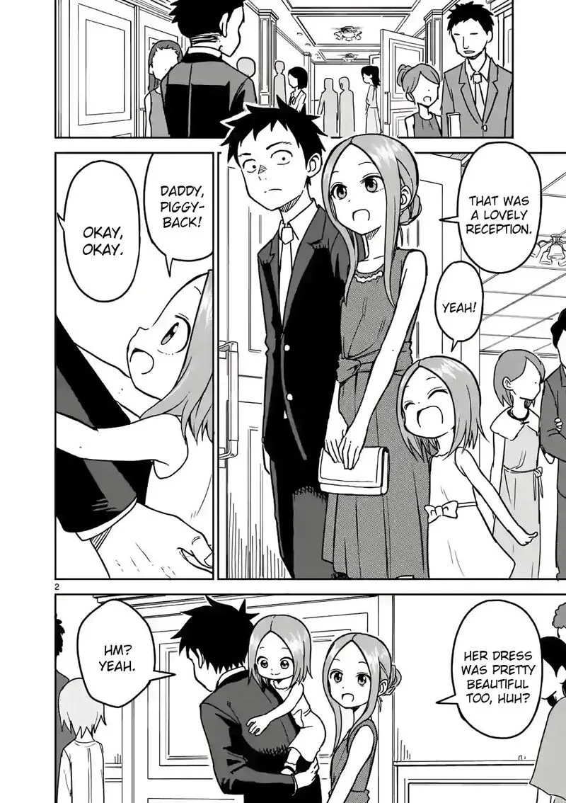 Karakai Jouzu no (Moto) Takagi-san Chapter 140 page 2