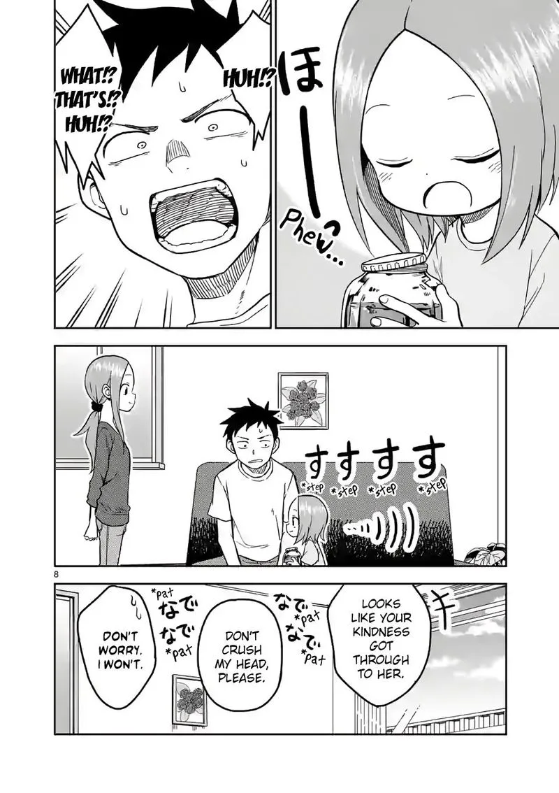 Karakai Jouzu no (Moto) Takagi-san Chapter 141 page 8