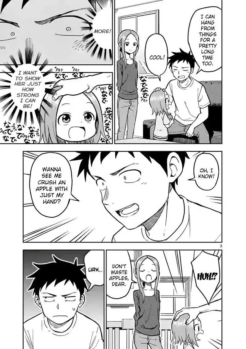 Karakai Jouzu no (Moto) Takagi-san Chapter 141 page 3