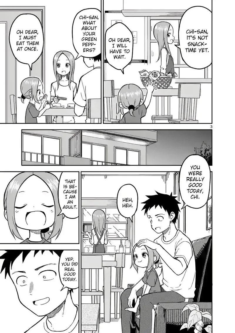 Karakai Jouzu no (Moto) Takagi-san Chapter 142 page 3