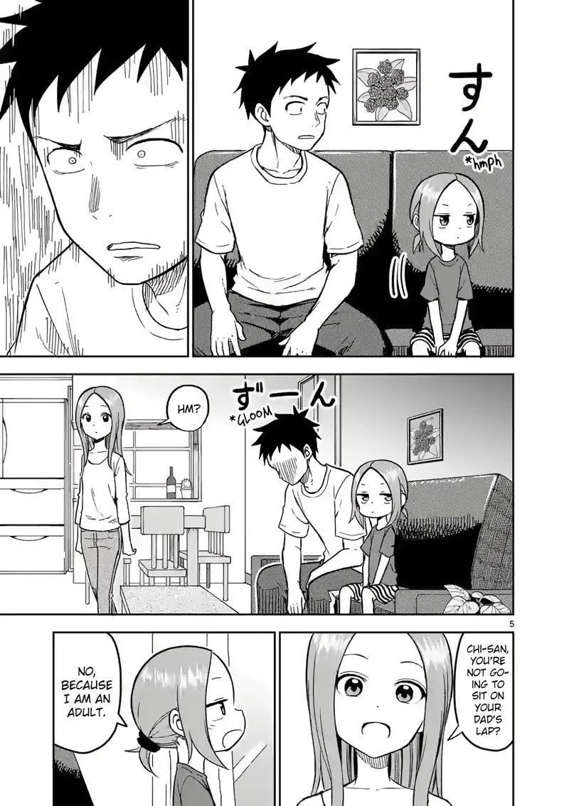 Karakai Jouzu no (Moto) Takagi-san Chapter 142 page 5