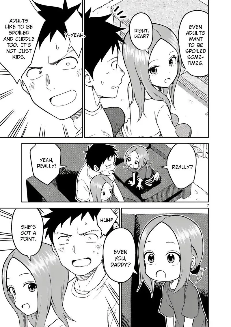 Karakai Jouzu no (Moto) Takagi-san Chapter 142 page 7