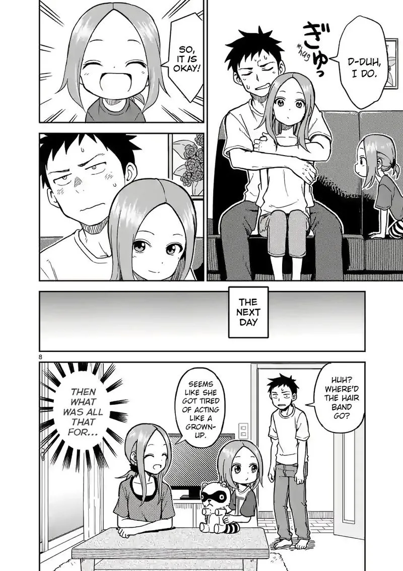 Karakai Jouzu no (Moto) Takagi-san Chapter 142 page 8